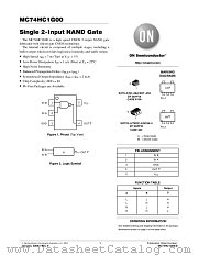 MC74HC1G00DFT1G datasheet pdf ON Semiconductor