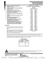 SN74AHC16540DLR datasheet pdf Texas Instruments