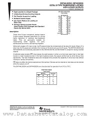 SN74AS533ADWR datasheet pdf Texas Instruments