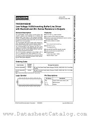 74VCXH162240MTD datasheet pdf Fairchild Semiconductor