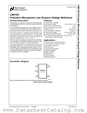 LM4125IM5X-2.0 datasheet pdf National Semiconductor