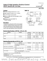 AS177-86 datasheet pdf Skyworks Solutions