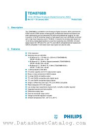 TDA8768B datasheet pdf Philips