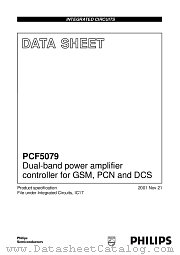PCF5079HK/C/1 datasheet pdf Philips
