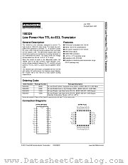100324QI datasheet pdf Fairchild Semiconductor