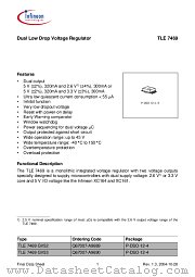 TLE 7469GV52 datasheet pdf Infineon