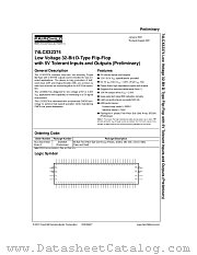 74LCX32374GX datasheet pdf Fairchild Semiconductor
