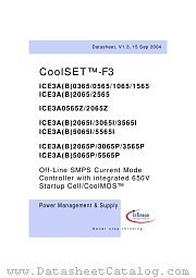 ICE3B5565I datasheet pdf Infineon