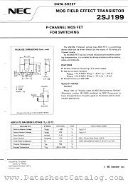 2SJ199-T1 datasheet pdf NEC