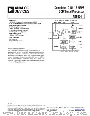 AD9804AJST datasheet pdf Analog Devices