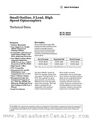 HCPL-M452 datasheet pdf Agilent (Hewlett-Packard)