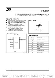 M48Z32V-35MT1E datasheet pdf ST Microelectronics