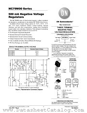 MC79M08CT datasheet pdf ON Semiconductor