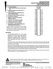 SN74ACT16373 datasheet pdf Texas Instruments