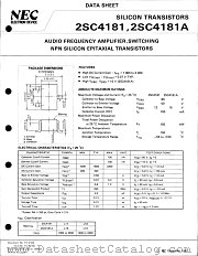 2SC4181A-T1 datasheet pdf NEC
