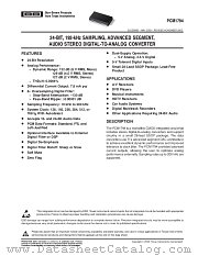 PCM1794DBR datasheet pdf Texas Instruments