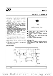 L9637 datasheet pdf ST Microelectronics