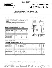 2SC2958-T datasheet pdf NEC
