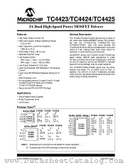 TC4423EOE datasheet pdf Microchip