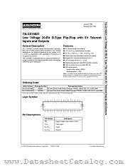 74LCX16821MEAX datasheet pdf Fairchild Semiconductor