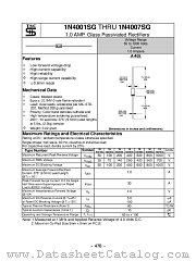 1N4005SG datasheet pdf Taiwan Semiconductor