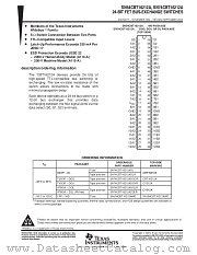 SN74CBT16212AGQLR datasheet pdf Texas Instruments