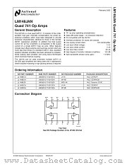 LM148J datasheet pdf National Semiconductor