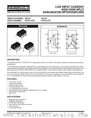 HCPL2731V datasheet pdf Fairchild Semiconductor