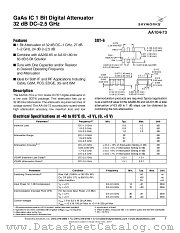 AA104-73 datasheet pdf Skyworks Solutions