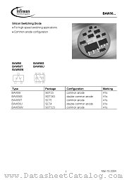 BAW56T datasheet pdf Infineon