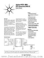 HCPL-800J datasheet pdf Agilent (Hewlett-Packard)