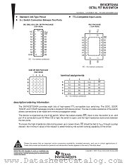 SN74CBT3245AGQNR datasheet pdf Texas Instruments