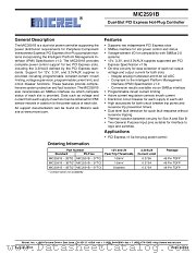 MIC2591B datasheet pdf Micrel Semiconductor
