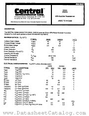 2N930 datasheet pdf Central Semiconductor