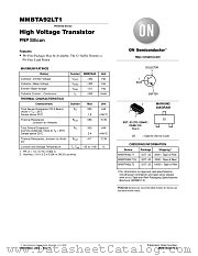 MMBTA92LT3 datasheet pdf ON Semiconductor
