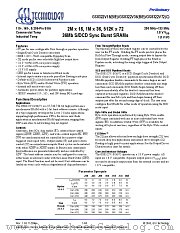 GS8322V36 datasheet pdf GSI Technology