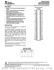 SN74ALVCH16827DLR datasheet pdf Texas Instruments