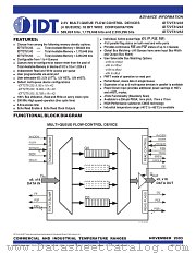 IDT72T51243L5BB8 datasheet pdf IDT