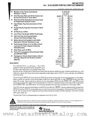 SN74ACT7813-20DLR datasheet pdf Texas Instruments