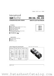 IRKC166 datasheet pdf International Rectifier