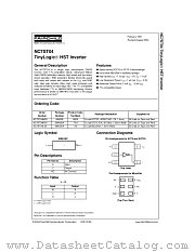 NC7ST04M5X_NL datasheet pdf Fairchild Semiconductor