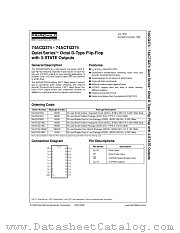 74ACTQ374QSCX datasheet pdf Fairchild Semiconductor