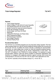 TLE 4471 G datasheet pdf Infineon
