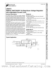 LM2673SX-3.3 datasheet pdf National Semiconductor