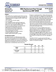 GS8162ZV72C datasheet pdf GSI Technology