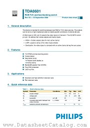 TDA8601T/C2 datasheet pdf Philips
