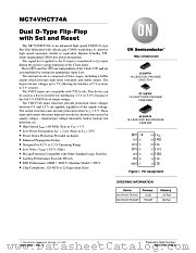 MC74VHCT74A datasheet pdf ON Semiconductor
