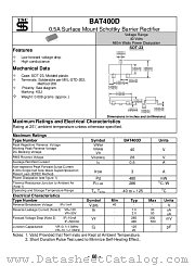 BAT400D datasheet pdf Taiwan Semiconductor