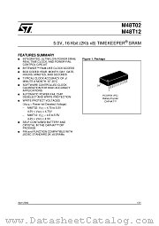 M48T02-70PC1 datasheet pdf ST Microelectronics