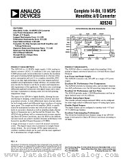 AD9240-EB datasheet pdf Analog Devices